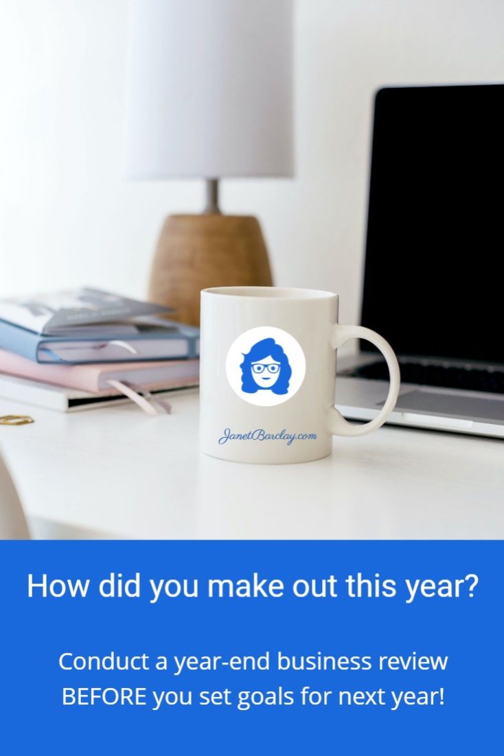 How did you make out this year? Conduct a year-end review BEFORE you set goals for next year!
