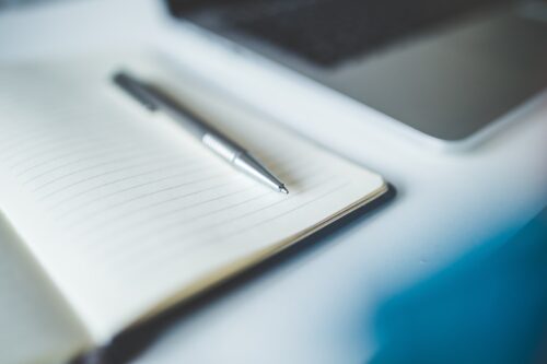 blogging ideas notebook