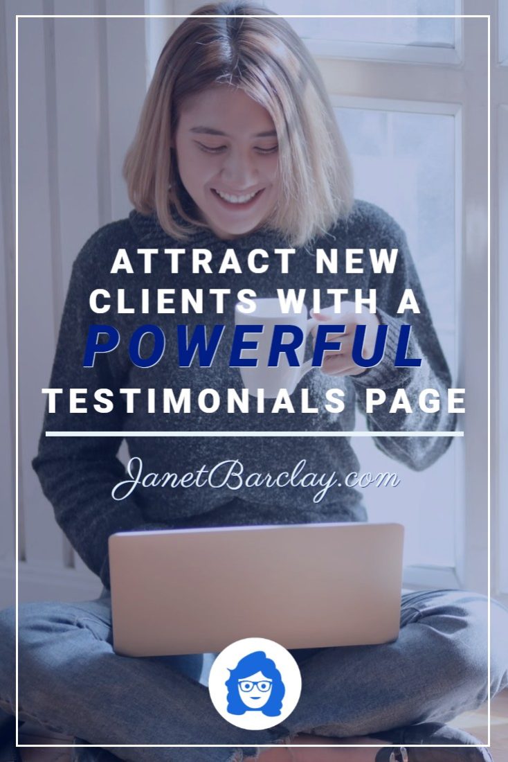 Attract new clients with a powerful testimonials page
